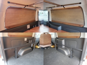ハイエースバン特設カラーライトイエロー　安全装備付き