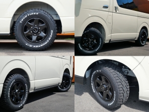 ハイエースバンディーゼル4WD　丸目カスタム　ネオクラシック