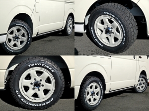 ハイエースバンS-GL　ディーゼル4WD　ライトイエロー