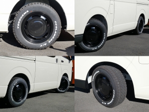ハイエースバン特設カラーライトイエロー　安全装備付き