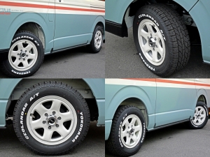 ハイエースバンディーゼル4WD　丸目カスタム　ネオクラシック