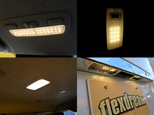 ハイエースワゴンflexdreamライトキャンピングカーシートアレンジ　FD-BOX W03air