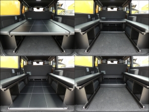 ハイエースバンハイエース　ダークプライム　カスタムコンプリート