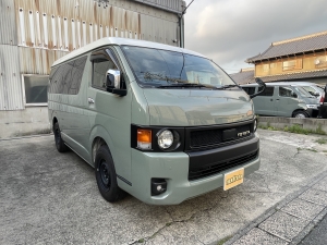 ハイエースワゴン１０人乗り　車中泊できる街乗り仕様車