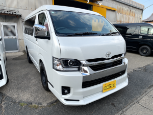 ハイエースワゴン１０人乗り　車中泊できる街乗り仕様車