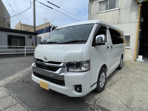 ハイエースワゴン１０人乗り　車中泊できる街乗り仕様車