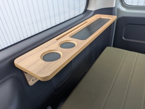 ハイエースバンMONOBOX車中泊　ライトキャンピングカー　MONOBOX