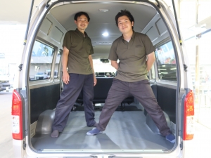 ハイエースバンスパロン　4WD　ディーゼル
