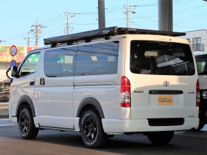 ハイエースバン車中泊できる街乗り仕様車 ライトキャンピングカー