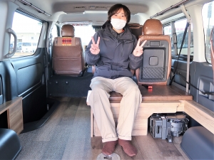 ハイエースワゴン１０人乗り　車中泊できる街乗り仕様車