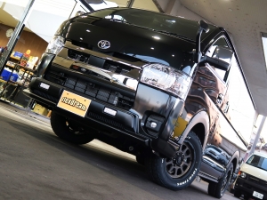 ハイエースバン新車ディーゼル4WD　8人乗りFD-BOX-V05