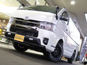 ハイエースバン新車　ディーゼル四駆　４ＷＤ