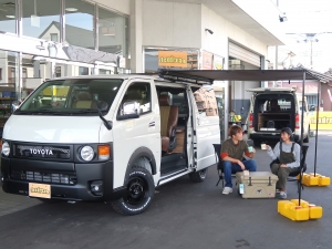 ハイエースバンディーゼル4WD　バンライフカスタム