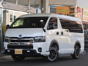 ハイエースＷ１０人乗り　車中泊できる街乗り仕様車