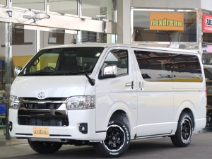 ハイエースＶ新車ディーゼル4WDダークプライム2　跳ね上げベッドキット