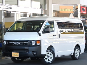 ハイエースＶワイド4WD　丸目　キャンピング登録