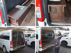 ハイエースバンワイド4WD　丸目　キャンピング登録