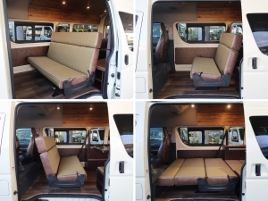 ハイエースバンVANLIFEキャンピングカー　FDBOX-V10H