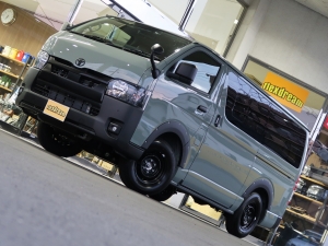 ハイエースバンディーゼル4WD　アースカラーパッケージ6X3アーバンカーキ