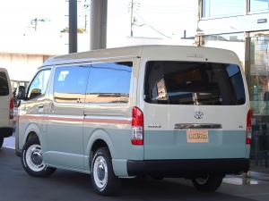 ハイエースワゴン10人乗りワゴン　車中泊できる街乗り仕様車