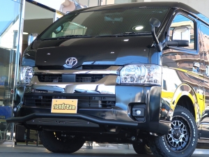 ハイエースバン8人乗り内装架装FDBOX-V05M　ワイド4WD