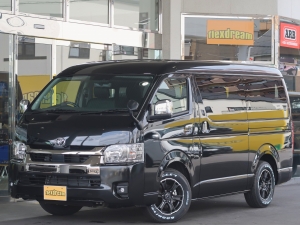 ハイエースワゴン新車アウトレットFDBOX-W00　オールブラックカスタム