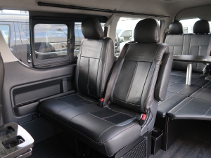 ハイエースワゴン新車アウトレットFDBOX-W00　オールブラックカスタム