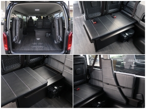 ハイエースワゴン新車アウトレットFDBOX-W00　オールブラックカスタム
