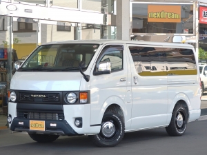 ハイエースバン8人乗り８ナンバー【MONOBOX　H01　コーデュラブラック内装】