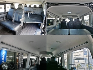 ハイエースワゴン車中泊　ピクニック　ハイエース