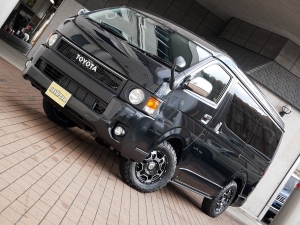 ハイエースワゴン車中泊　ピクニック　ハイエース