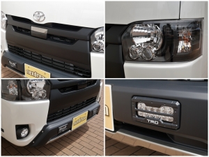 ハイエースバン新車アウトレット4型　ダークプライムⅡ　ディーゼル