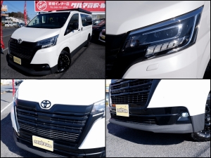 ハイエースワゴンプレミアム 6人乗り 高級ワゴン　ハイエース300系