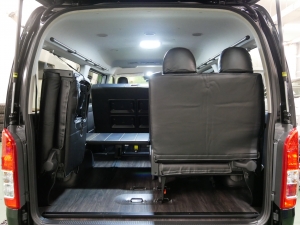 ハイエースワゴンワゴン　4WD　車中泊コンプリート