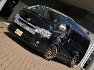 ハイエースワゴン車中泊　ピクニック　ハイエース