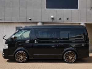 ハイエースワゴン車中泊　ピクニック　ハイエース