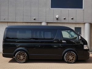 ハイエースワゴン車中泊　ピクニック　ハイエース