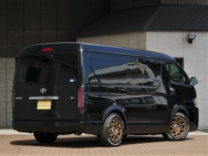 ハイエースワゴン車中泊　ピクニック　ハイエース