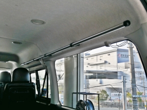 ハイエースワゴン車中泊　ピクニック　ハイエース