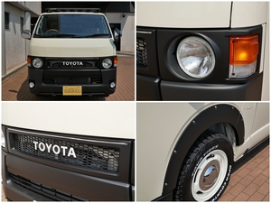 ハイエースバン丸目ハイエース　４ナンバー８人乗り　車中泊