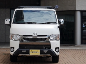ハイエースバン車中泊　7人乗りハイエース