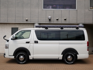 ハイエースバン車中泊　7人乗りハイエース