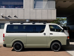 ハイエースバンレトロでクラシックな丸目換装FD-classicカスタム