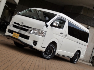 ハイエースワゴン１０人乗り　車中泊できる街乗り仕様車