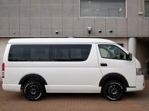 ハイエースワゴンキャンピング　車中泊できる街乗り仕様車