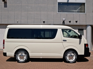 ハイエースワゴン10人乗りワゴン　車中泊できる街乗り仕様車
