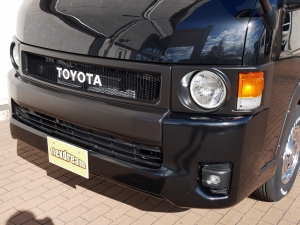 ハイエースバンバンライフカスタム　ワイドバン