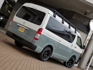 ハイエースバン新車アウトレットバンライフカスタム　ワイドバン