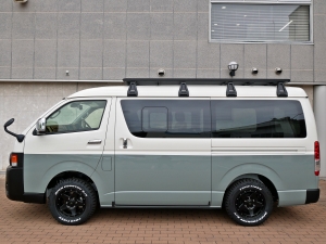 ハイエースバン新車アウトレットバンライフカスタム　ワイドバン