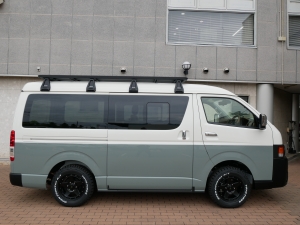 ハイエースバン新車アウトレットバンライフカスタム　ワイドバン
